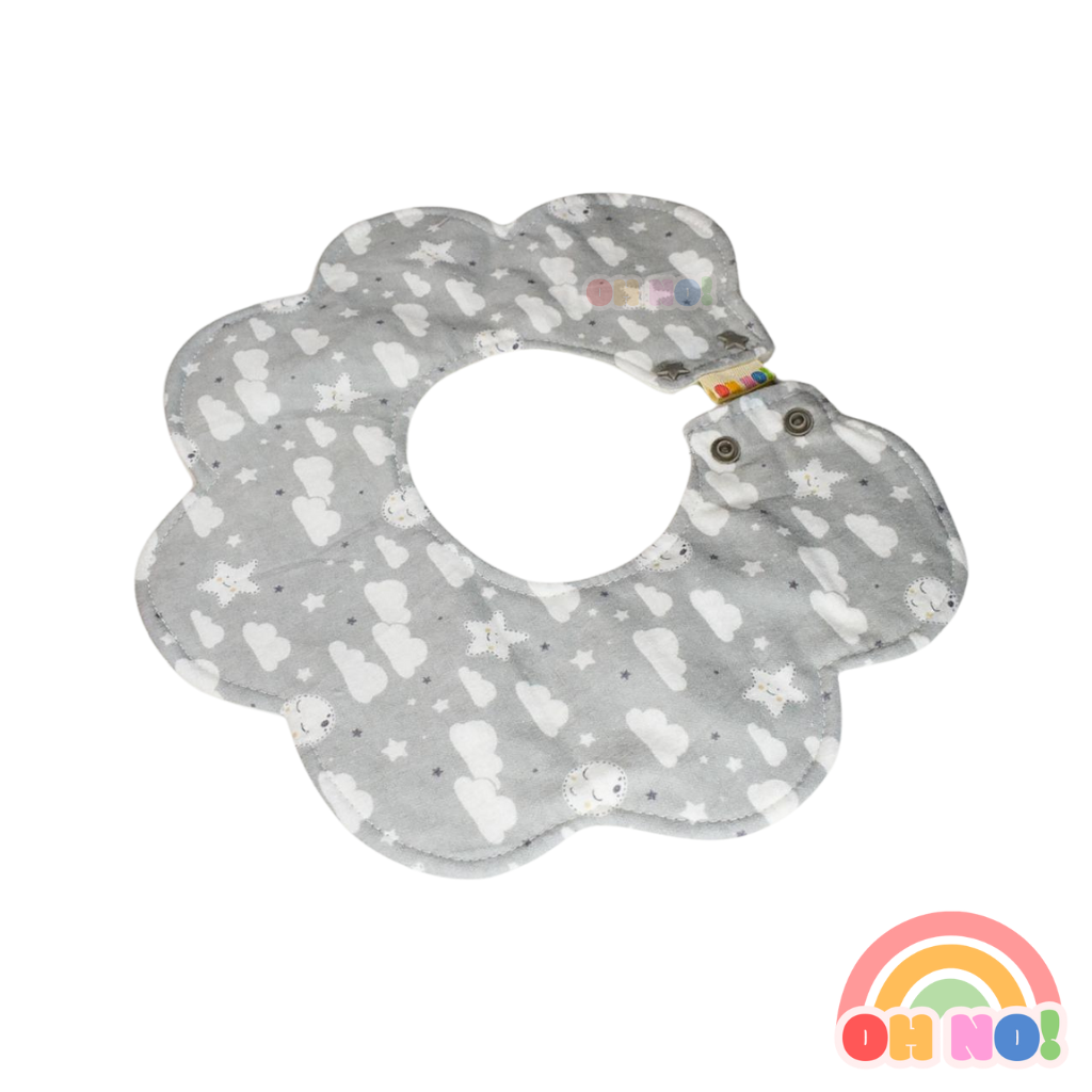 Pack de 3 Baberos Florales OH NO! 🌈