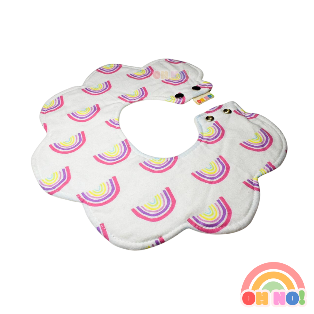 Pack de 3 Baberos Florales OH NO! 🌈