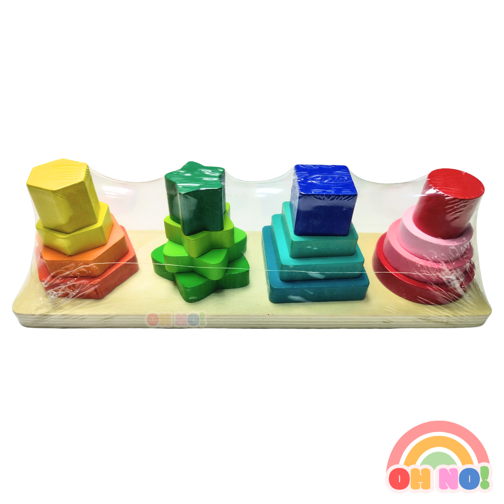 Set de Encaje y Clasificación ¡OH NO! 🌈