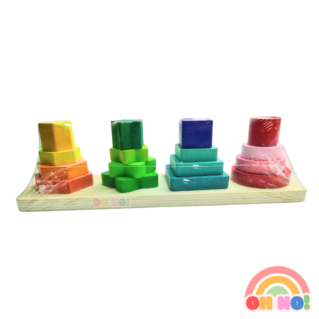 Set de Encaje y Clasificación ¡OH NO! 🌈