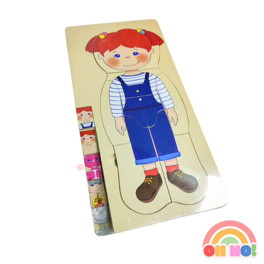 Puzzle Cuerpo Humano ¡OH NO! 🌈