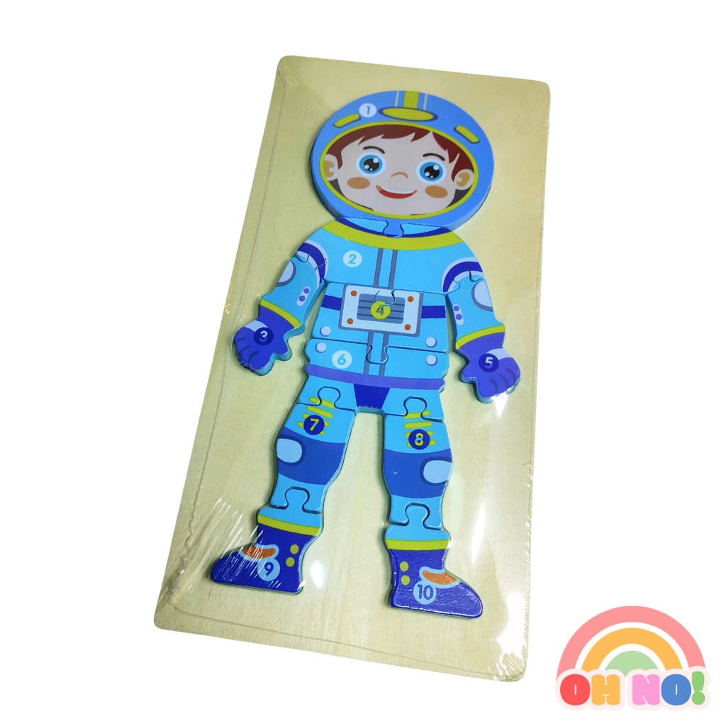 Puzzle Profesiones ¡OH NO! 🌈