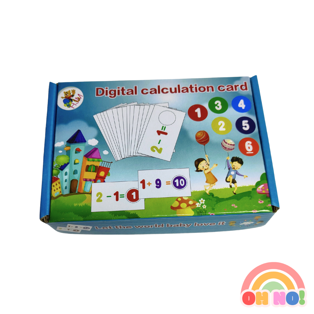 Tarjetas Operaciones Matemáticas ¡OH NO! 🌈